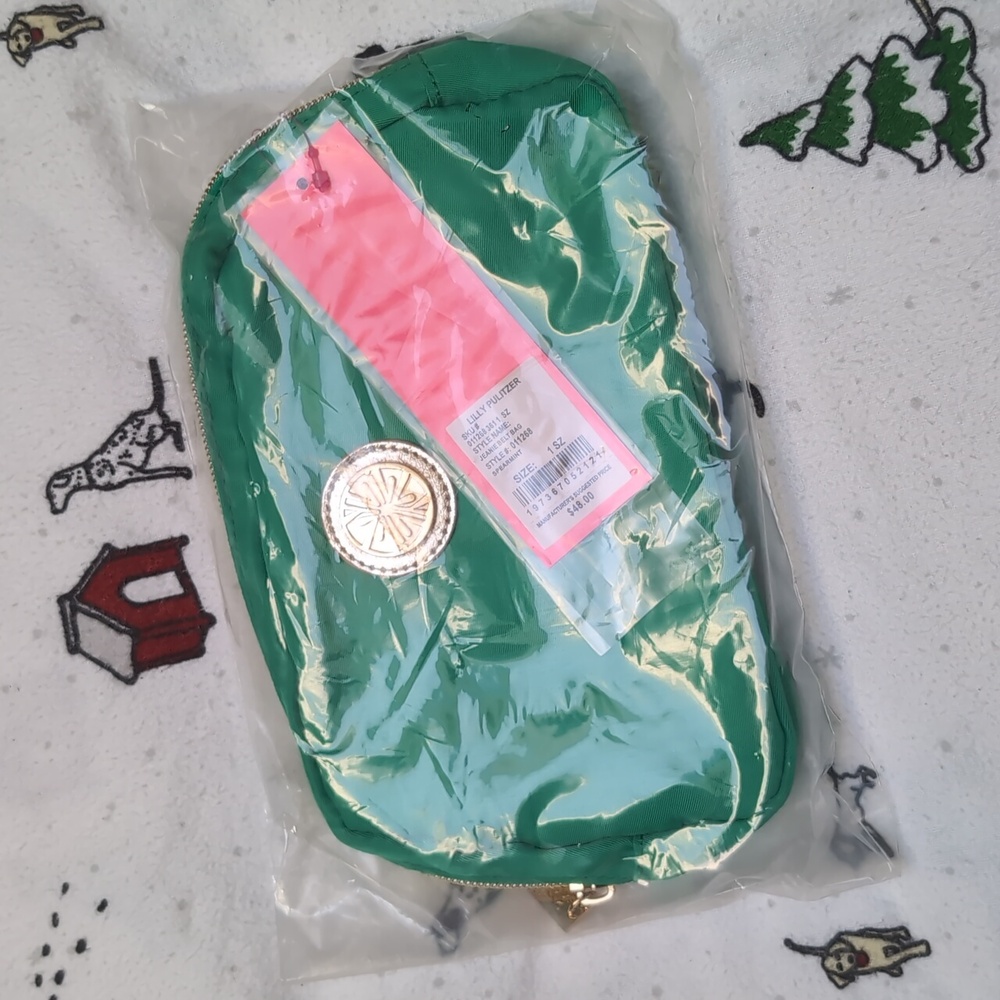 Lilly Pulitzer Jeanie Belt Bag Green Spearmint